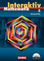 Cover-Bild Mathematik interaktiv - Rheinland-Pfalz / 5. Schuljahr - Schülerbuch mit CD-ROM