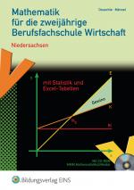 Cover-Bild Mathematik / Mathematik für die zweijährige Berufsfachschule Wirtschaft in Niedersachsen