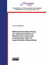 Cover-Bild Mathematische Betrachtung von stehenden Wellen am Beispiel einer transversal schwingenden Saite mit experimenteller Überprüfung