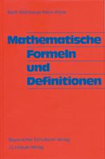 Cover-Bild Mathematische Formeln und Definitionen