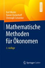 Cover-Bild Mathematische Methoden für Ökonomen