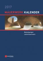 Cover-Bild Mauerwerk-Kalender / Mauerwerk-Kalender 2017