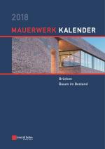 Cover-Bild Mauerwerk-Kalender / Mauerwerk-Kalender 2018