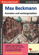 Cover-Bild Max Beckmann ... anmalen und weitergestalten