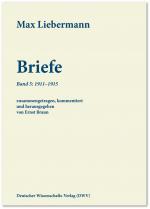 Cover-Bild Max Liebermann: Briefe / Max Liebermann: Briefe