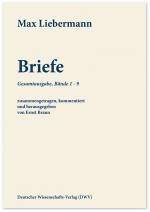 Cover-Bild Max Liebermann: Briefe