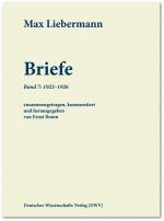 Cover-Bild Max Liebermann: Briefe