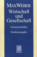 Cover-Bild Max Weber Gesamtausgabe. Studienausgabe / Max Weber Studienausgabe