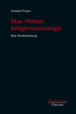 Cover-Bild Max Webers Religionssoziologie