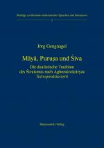 Cover-Bild Mãyã, Purusa und Siva