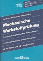 Cover-Bild Mechanische Werkstoffprüfung