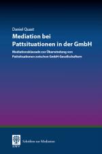 Cover-Bild Mediation bei Pattsituationen in der GmbH
