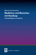 Cover-Bild Mediation und Menschen mit Handicap