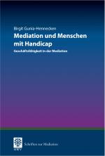 Cover-Bild Mediation und Menschen mit Handicap