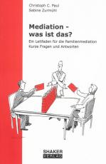 Cover-Bild Mediation – was ist das?