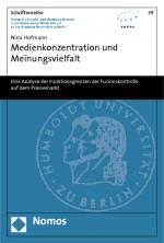 Cover-Bild Medienkonzentration und Meinungsvielfalt