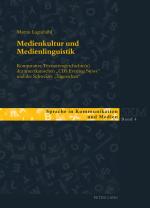 Cover-Bild Medienkultur und Medienlinguistik