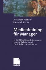 Cover-Bild Medientraining für Manager