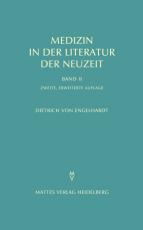 Cover-Bild Medizin in der Literatur der Neuzeit