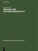 Cover-Bild Medizin und Naturwissenschaft