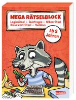 Cover-Bild Mega Rätselblock - Logikrätsel, Quizfragen, Silbenrätsel, Kreuzworträtsel, Sudokus