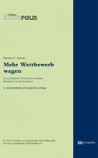 Cover-Bild Mehr Wettbewerb wagen