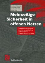 Cover-Bild Mehrseitige Sicherheit in offenen Netzen