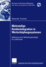 Cover-Bild Mehrstufige Kundenintegration in Wertschöpfungssystemen