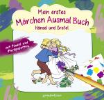 Cover-Bild Mein erstes Märchenausmalbuch mit Pinsel und Farbpalette: Hänsel und Gretel