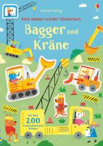Cover-Bild Mein Immer-wieder-Stickerbuch: Bagger und Kräne