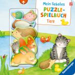 Cover-Bild Mein liebstes Puzzle-Spielbuch: Tiere - Puzzlebuch ab 18 Monaten, mit 6 Puzzleteilen