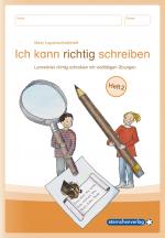 Cover-Bild Mein Lupenschreibheft 2 - Ich kann richtig schreiben -