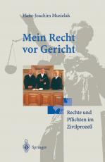 Cover-Bild Mein Recht vor Gericht