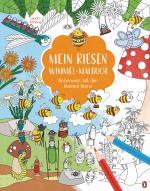 Cover-Bild Mein Riesen-Wimmel-Malbuch - Unterwegs mit der kleinen Biene