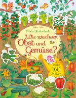 Cover-Bild Mein Stickerbuch: Wie wachsen Obst und Gemüse?