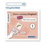 Cover-Bild Meine Lesedose Englisch 1 - My first words - Grundwortschatz Deutsch - Englisch - DaZ