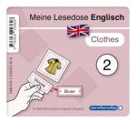 Cover-Bild Meine Lesedose Englisch 2 - Clothes - Grundwortschatz Deutsch - Englisch - DaZ