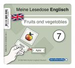 Cover-Bild Meine Lesedose Englisch 7 - Fruits and vegetables - Grundwortschatz Deutsch - Englisch - DaZ