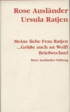 Cover-Bild Meine liebe Frau Ratjen... Grüsse auch an Wolfi