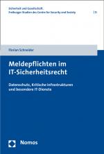 Cover-Bild Meldepflichten im IT-Sicherheitsrecht