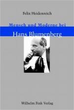 Cover-Bild Mensch und Moderne bei Hans Blumenberg