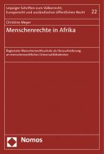 Cover-Bild Menschenrechte in Afrika