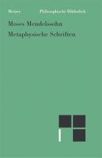 Cover-Bild Metaphysische Schriften