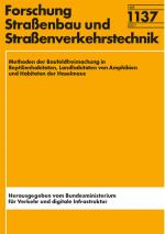 Cover-Bild Methoden der Baufeldfreimachung in Reptilienhabitaten, Landhabitaten von Amphibien und Habitaten der Haselmaus