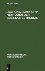 Cover-Bild Methoden der Bedienungstheorie