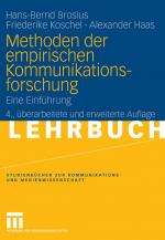 Cover-Bild Methoden der empirischen Kommunikationsforschung