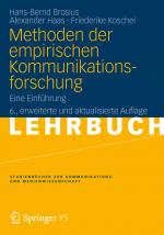 Cover-Bild Methoden der empirischen Kommunikationsforschung