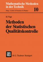 Cover-Bild Methoden der Statistischen Qualitätskontrolle