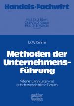 Cover-Bild Methoden der Unternehmensführung