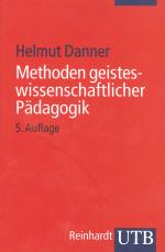 Cover-Bild Methoden geisteswissenschaftlicher Pädagogik